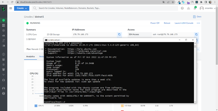 Ubuntu SSH Connection