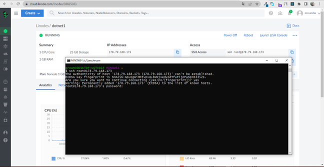 Comment déployer .net 5 api sur linux Ubuntu 20.04 (Nginx) -Linode (Partie1)