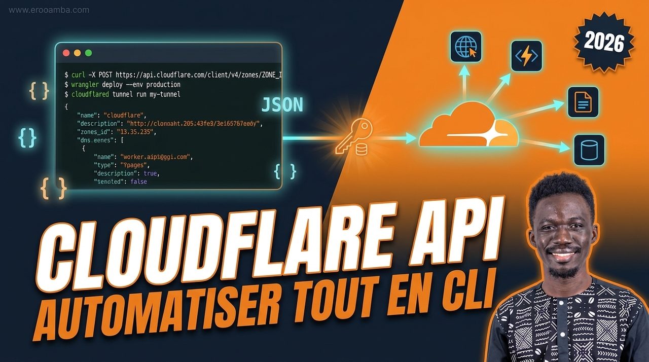 Cloudflare API & CLI : automatiser DNS, Pages, Workers et Tunnels avec un token (2026)