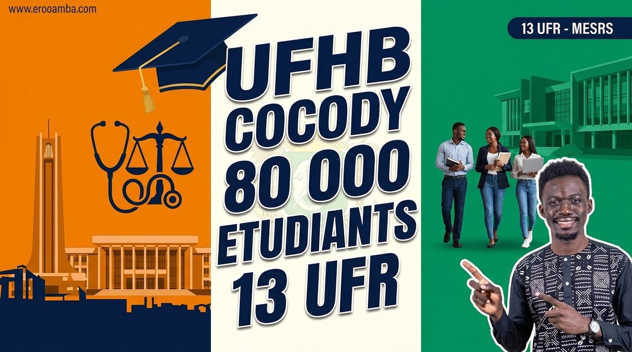 UFHB Cocody 2026-2027 : Inscription en Ligne, 13 UFR, Frais de Scolarité (Guide Officiel 80 000 Étudiants)