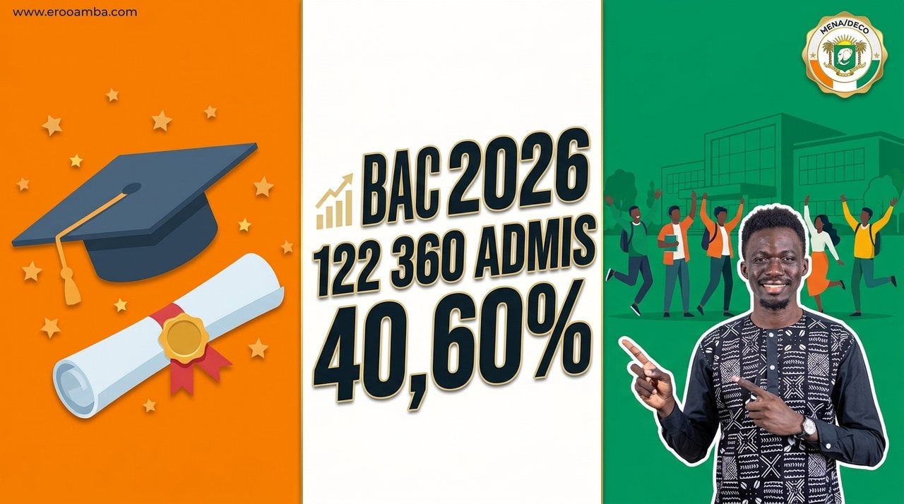 Résultats BAC 2026 Côte d'Ivoire : 122 360 admis, comment consulter et bien s'orienter après le bac