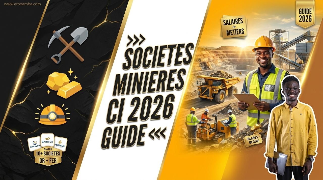 Sociétés Minières en Côte d'Ivoire 2026 : Benchmark Complet et Comment y Travailler
