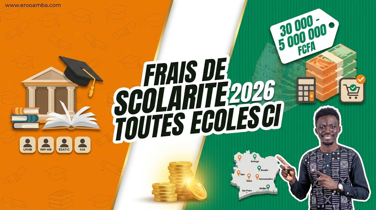 Frais de Scolarité Universités et Écoles en Côte d'Ivoire 2026-2027 : Le Guide Complet (Public + Privé, par Filière)