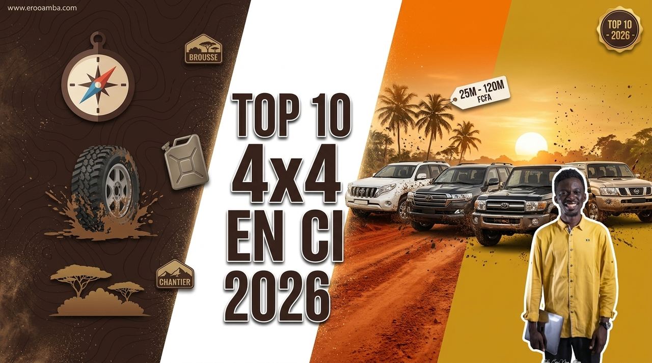Les Meilleurs 4×4 en Côte d'Ivoire 2026 : Top 10 Tout-Terrain (Prado, Land Cruiser, Pajero, Patrol…)