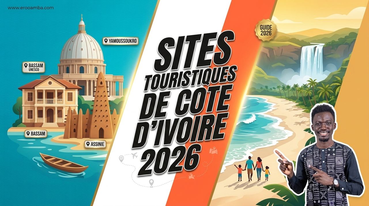Tous les Sites Touristiques de Côte d'Ivoire 2026 : Guide Complet par Région (Grand-Bassam, Yamoussoukro, Man, Assinie…)