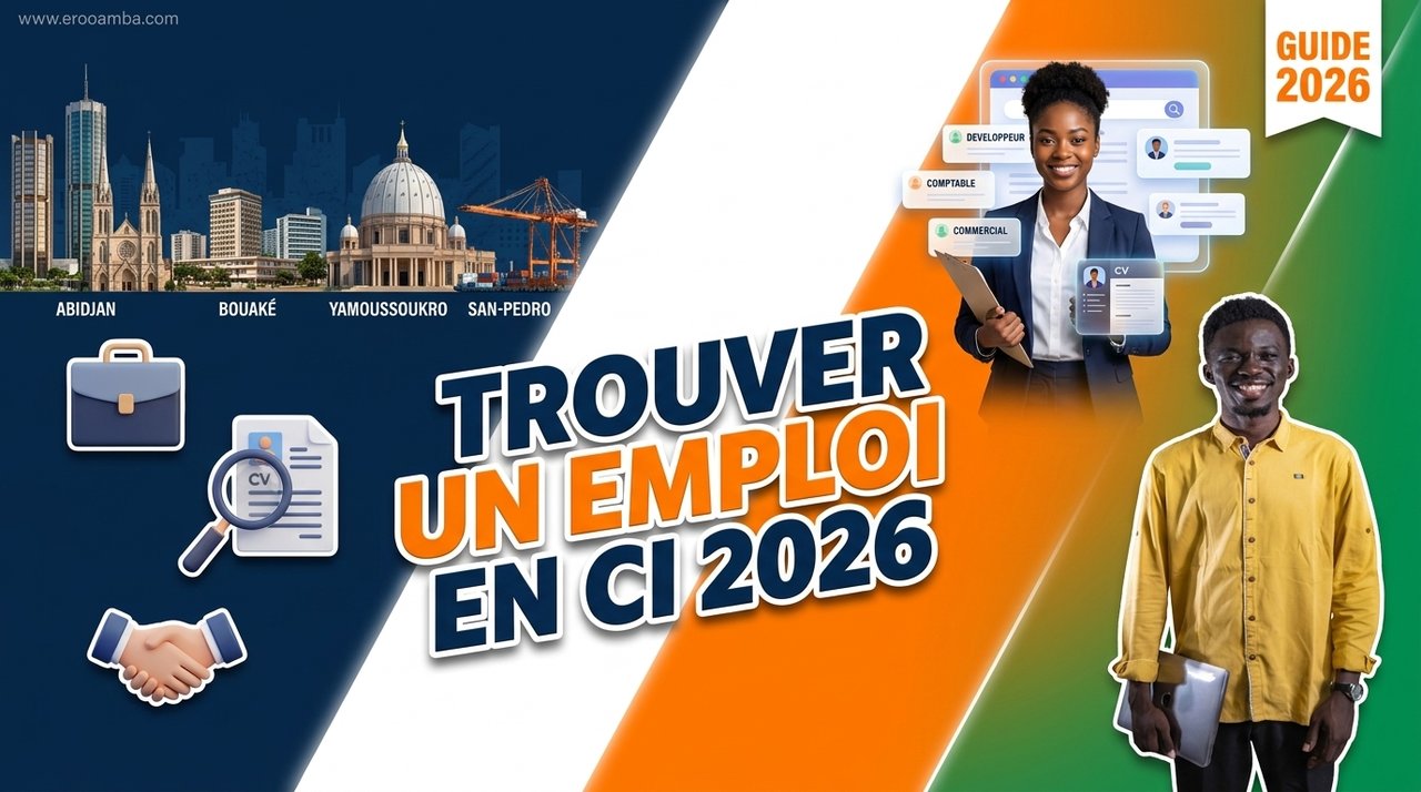 Comment Trouver un Emploi en Côte d'Ivoire en 2026 : Guide Complet par Ville (Abidjan, Bouaké, Yamoussoukro, San-Pédro, Korhogo, Man, Daloa…)