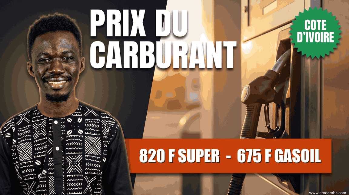 Prix du Carburant en Côte d'Ivoire : 820 FCFA/l le Super, 675 FCFA/l le Gasoil — et une Anomalie que l'État n'a pas Corrigée