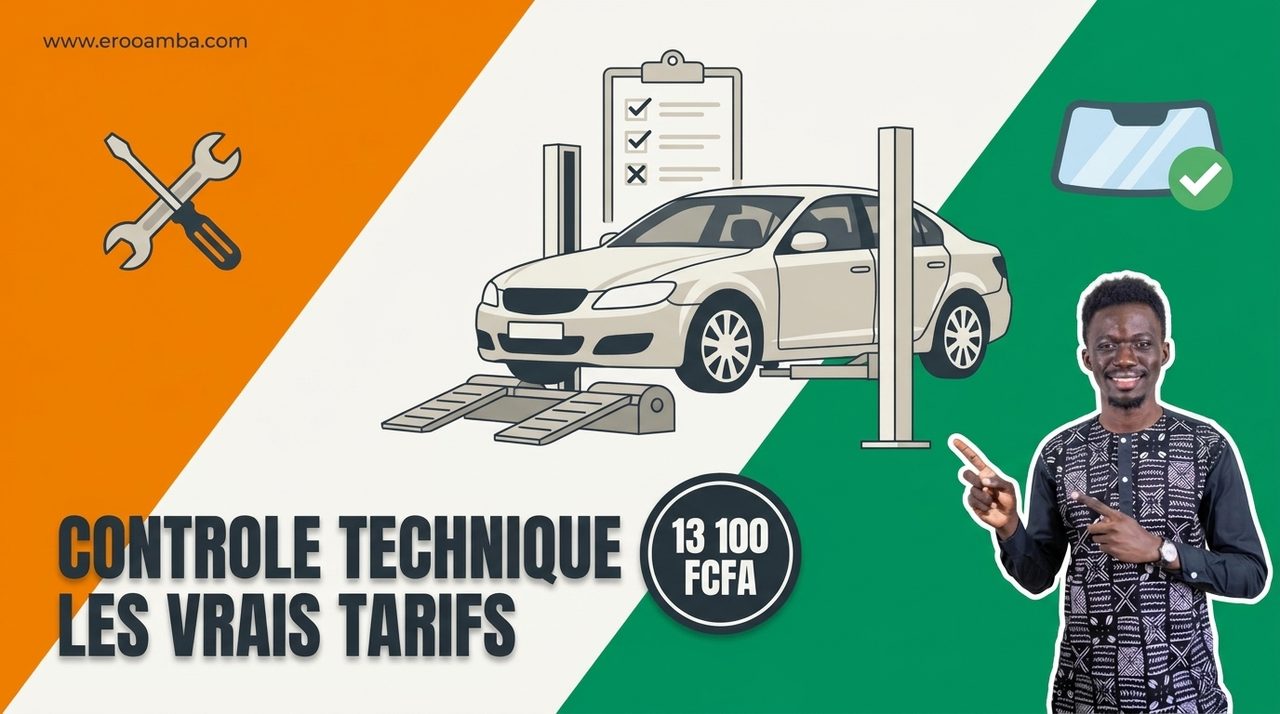 Contrôle Technique Automobile en Côte d'Ivoire : la Grille Tarifaire Officielle Complète, la Périodicité Réelle et le Nouveau Sticker Sécurisé du 1er Octobre 2026