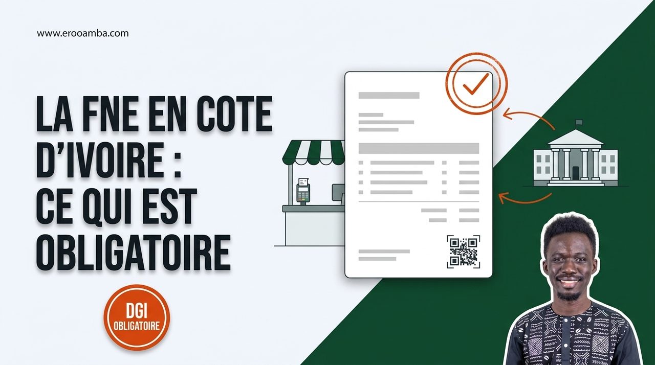 C'est Quoi la FNE en Côte d'Ivoire ? Facture Normalisée Électronique 2026 : Obligations, Coût des Stickers, Amendes et Dispenses