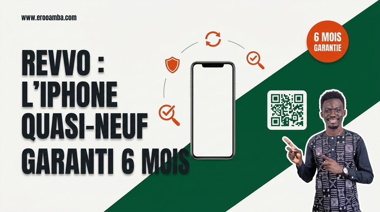 Revvo Côte d'Ivoire 2026 : Acheter un iPhone Quasi-Neuf Garanti à Abidjan (Prix Modèle par Modèle, Flex, Troc, Garantie 6 Mois)